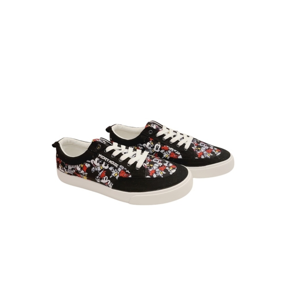 Men's Mickey Mouse Casual Print Low Top Sneaker - Picture 1 of 7